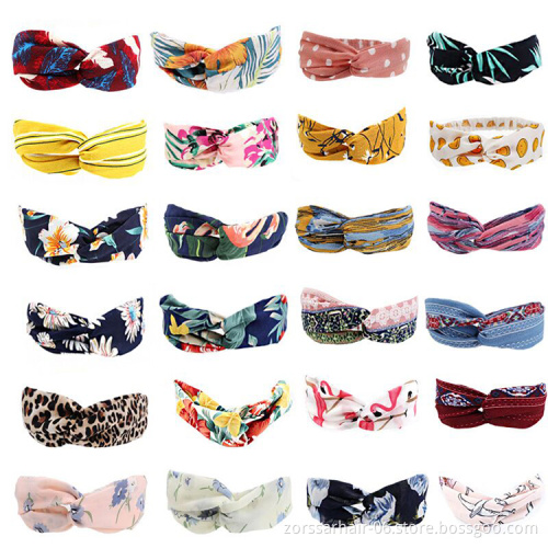 Fashion Letter Designer Luxury Elastic Yoga Hair Bands Wrap Elastic Turban Headband Nine Color